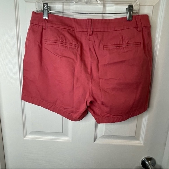 J Crew 5" Classic Chino Short in Seaside Coral 8 - Picture 3 of 9